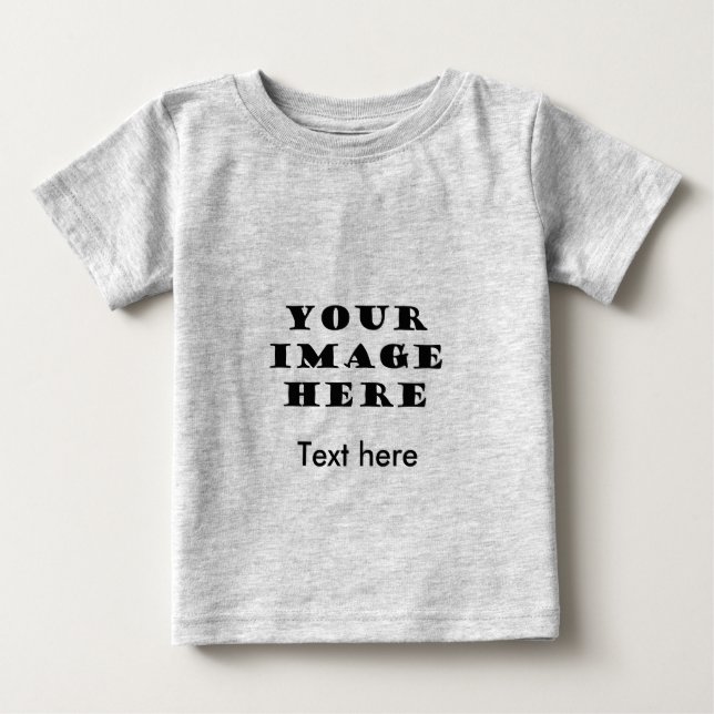 T-shirt Pour Bébé Créez votre propre (Devant)