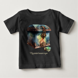 T-shirt Pour Bébé Créez votre propre aquarelle au trésor le plus gra