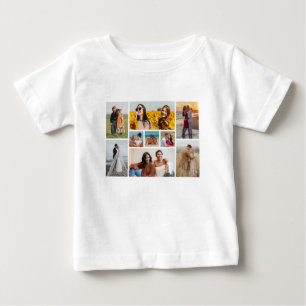T-shirt Pour Bébé Créez votre propre collection de photos 9