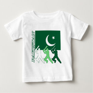 T-shirt Pour Bébé Cricket Pakistan
