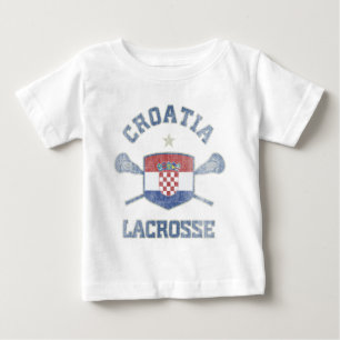 T-shirt Pour Bébé Croatie-Cru