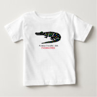 Crocodile mignon -Graphique animal en voie de disp