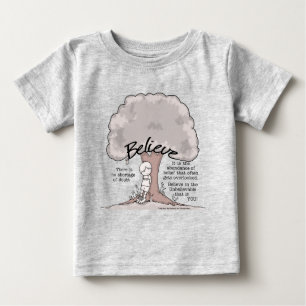 T-shirt Pour Bébé Croire l'arbre
