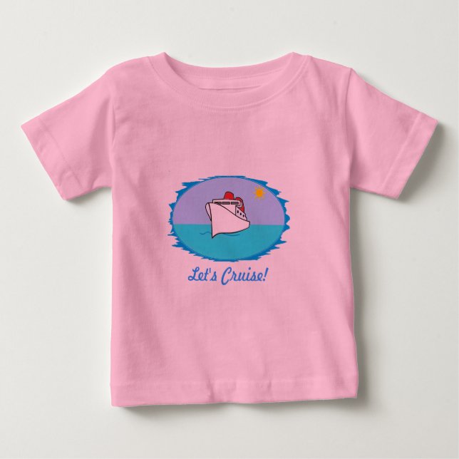 T-shirt Pour Bébé Croisons chemise de bébé (Devant)