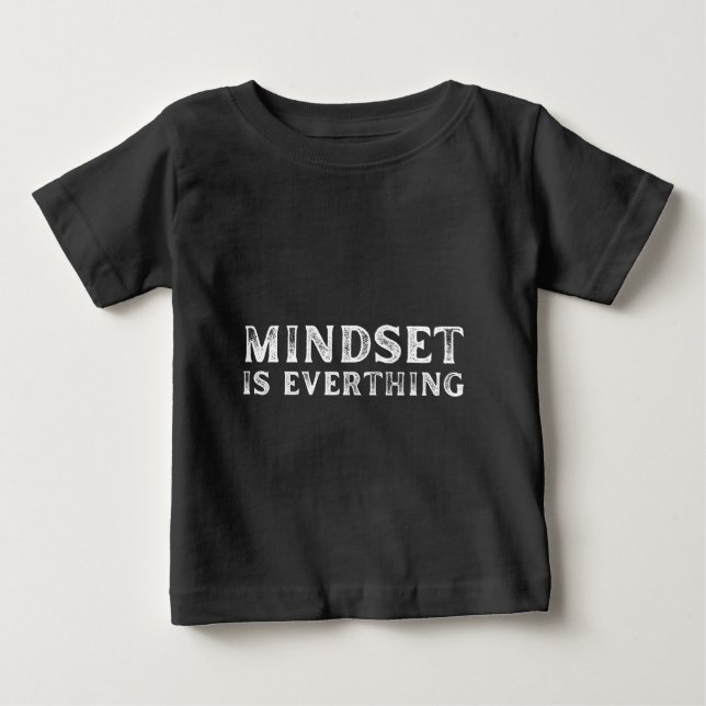 T-shirt Pour Bébé Croissance Esprit Entrepreneur Enseignant Fitness  (Devant)