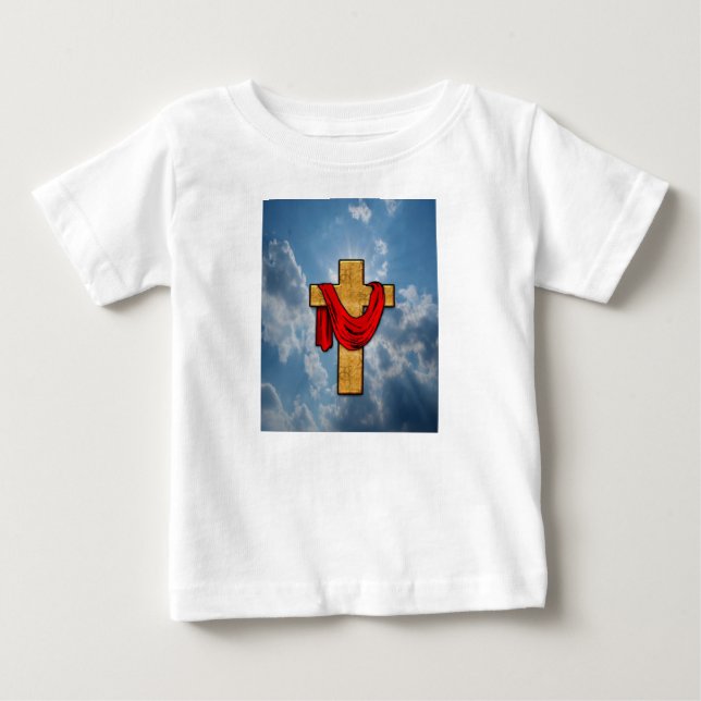 T-shirt Pour Bébé Croix T-shirt bébé (Devant)