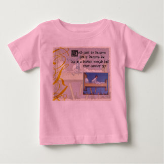 T-shirt Pour Bébé Croyez au pays des merveilles
