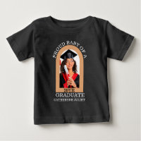 Custom Modern Arch Photo fière graduation bébé