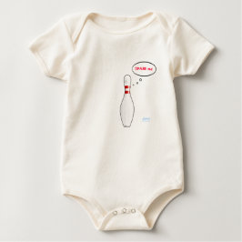 T-shirt Pour Bébé Cute Baby Bowler Spare Me Bowling Team Mascot