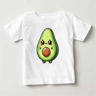 T-shirt Pour Bébé Cute Chibi Avocado