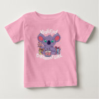 Cute Koala Ours Koalified Anniversaire fille rose