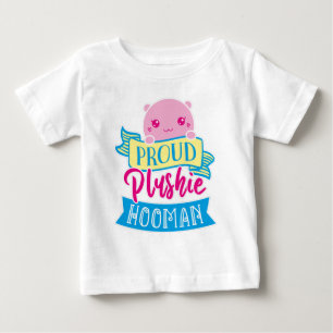 T-shirt Pour Bébé Cute Perzonalized Fière Plushie Hooman