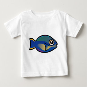 T-shirt Pour Bébé Cute poisson perroquet princesse