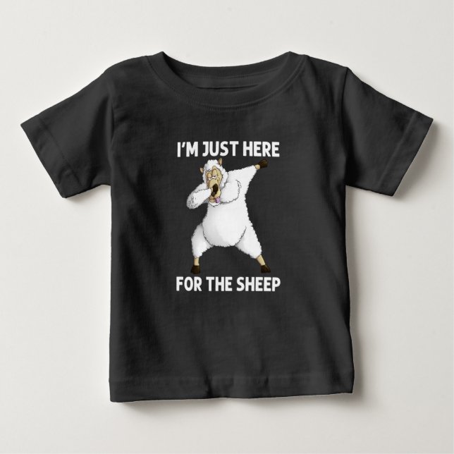 T-shirt Pour Bébé Cute Sheep (Devant)