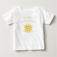 Cute Yellow You Are My Sunshine Baby shower Cadeau