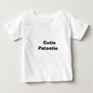 T-shirt Pour Bébé Cutie Patootie