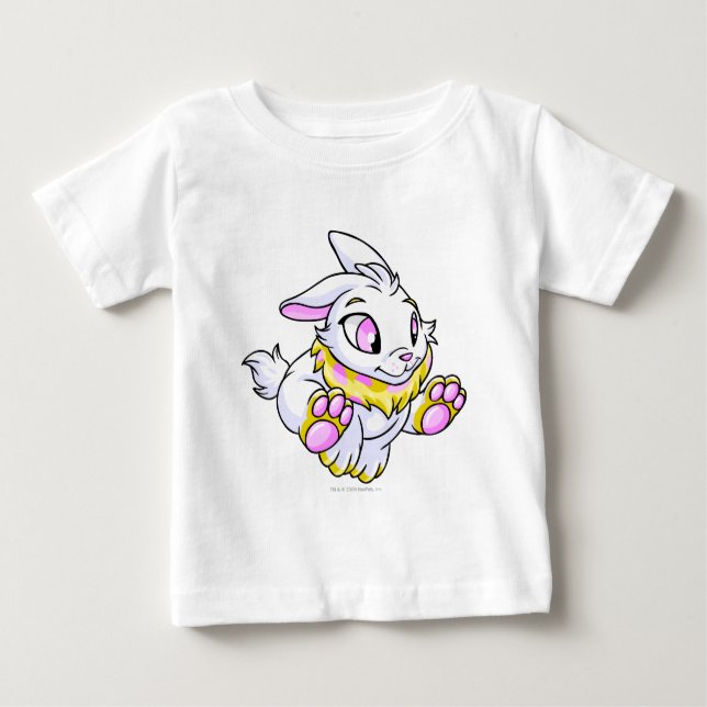 T-shirt Pour Bébé Cybunny jaune (Devant)