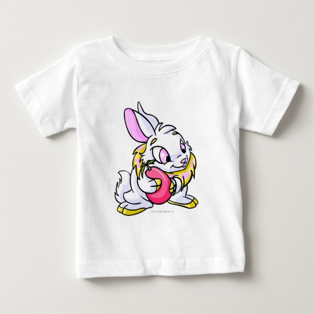 T-shirt Pour Bébé Cybunny jaune étreignant Negg (Devant)