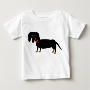 T-shirt Pour Bébé Dachshund