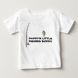 T-shirt Pour Bébé Daddy Little Fishing Buddy