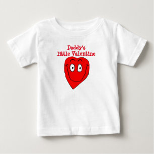 T-shirt Pour Bébé DADDYS PETITE VALENTINE top