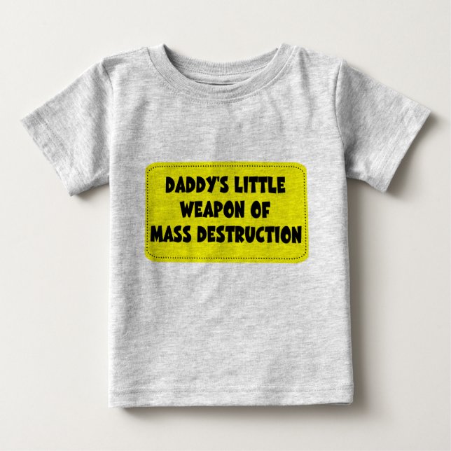 T-shirt Pour Bébé Daddys peu de WOMD (Devant)