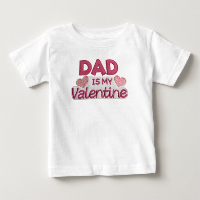 T-shirt Pour Bébé Dad's Love (Devant)