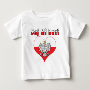 T-shirt Pour Bébé Daj Mi Buzi Eagle Heart