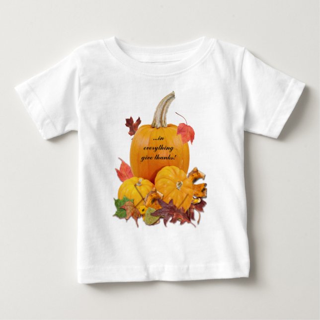 T-shirt Pour Bébé Dans Tout Donne Merci ! (Devant)