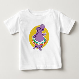 T-shirt Pour Bébé Danse hippo