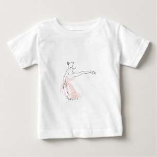 T-shirt Pour Bébé Danseur de ballet Ballerina
