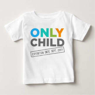 T-shirt Pour Bébé Date d'expiration enfant uniquement [Votre date]