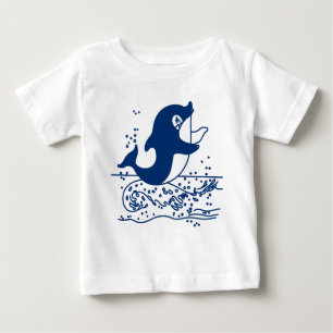T-shirt Pour Bébé Dauphin