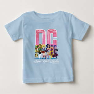 T-shirt Pour Bébé DC Super Hero Girls Lineup
