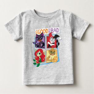 T-shirt Pour Bébé DC Super Villain Girls C'est bon d'être mauvais