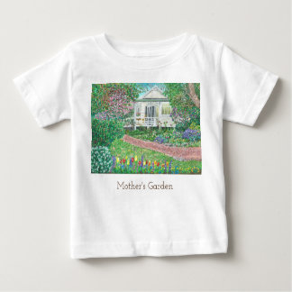 T-Shirt pour bébé de jardin de la mère
