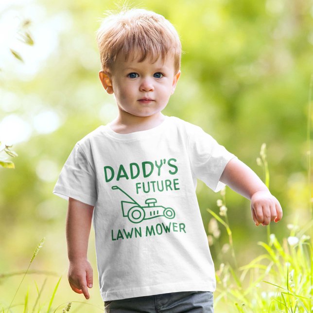T-shirt pour bébé de la future tondeuse de pelouse (Créateur téléchargé)