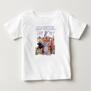 T-shirt Pour Bébé De toutes les créatures grandes et petites
