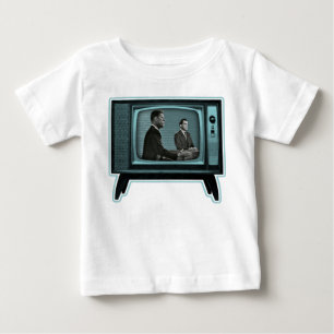 T-shirt Pour Bébé Débat télévisé Kennedy Nixon 1960