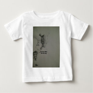T-shirt Pour Bébé Déclaration audacieuse : Agissez Comme Des Hommes,