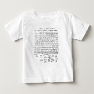 T-shirt Pour Bébé Déclaration d'indépendance