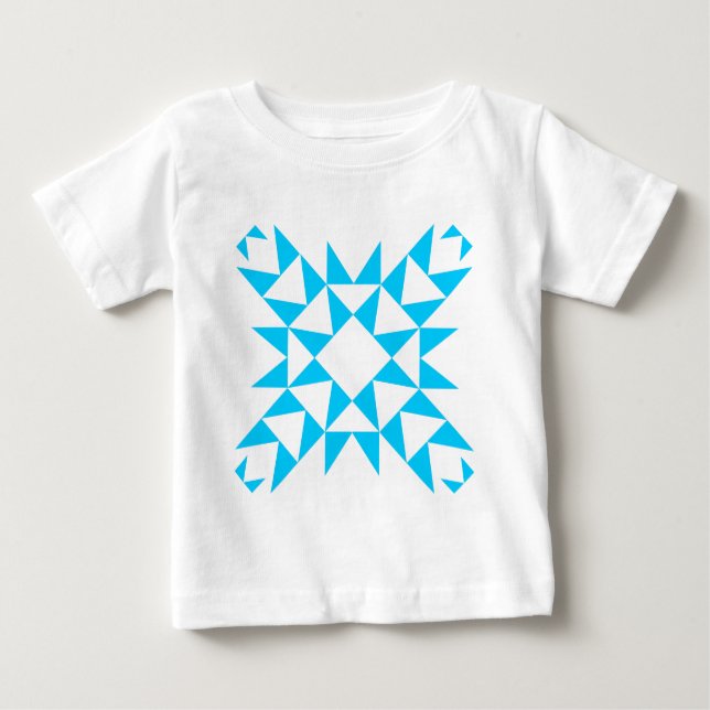T-shirt Pour Bébé Décor 01 - Ciel bleu (Devant)