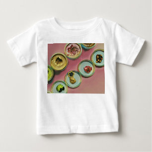 T-shirt Pour Bébé Décor de la boutique de crème glacée