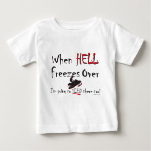 T-shirt Pour Bébé DÉGRAISEZ-SUR-Cendre-[Conver