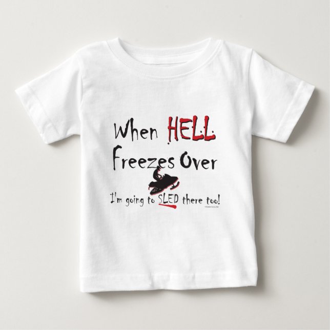 T-shirt Pour Bébé DÉGRAISEZ-SUR-Cendre-[Conver (Devant)