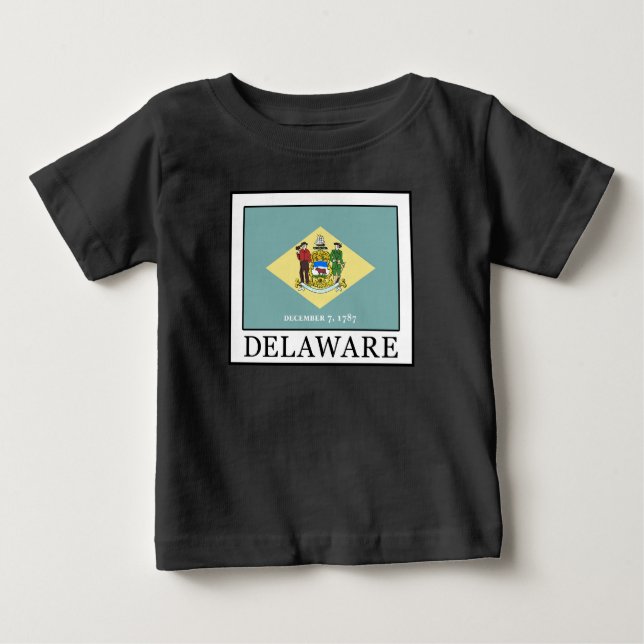 T-shirt Pour Bébé Delaware (Devant)
