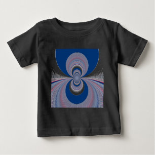 T-shirt Pour Bébé Demi bleu