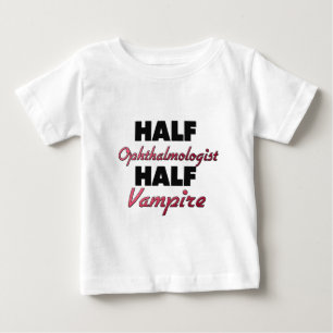 T-shirt Pour Bébé Demi de vampire de demi d'ophtalmologue