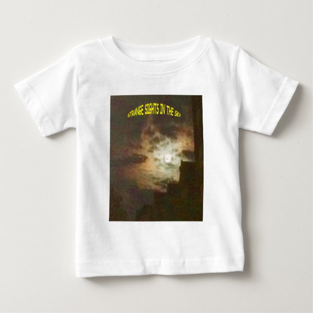 T-shirt Pour Bébé Des points de vue étranges dans le ciel (Devant)