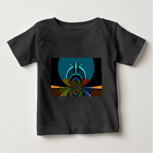 T-shirt Pour Bébé Design coloré du Bouclier Masaï